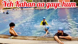 Swimming Pool me mazaa aa gaya 💐 Saba Ibrahim Family 🥰 Alhamdullillah #sabaibrahim #vlog