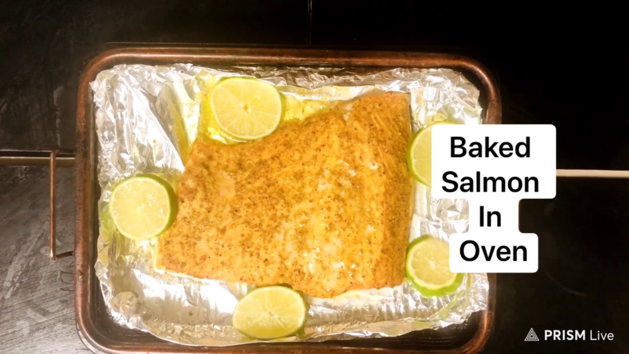 Oven baked Salmon / How I bake my Salmon / Salmon - YouTube