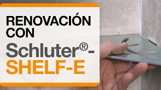 Cómo instalar el estante Schluter®-SHELF-E: Renovación