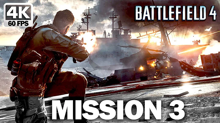 Battlefield 4 - Mission 3 South China Sea -  Gameplay Walkthrough [4K60] - No Commentary