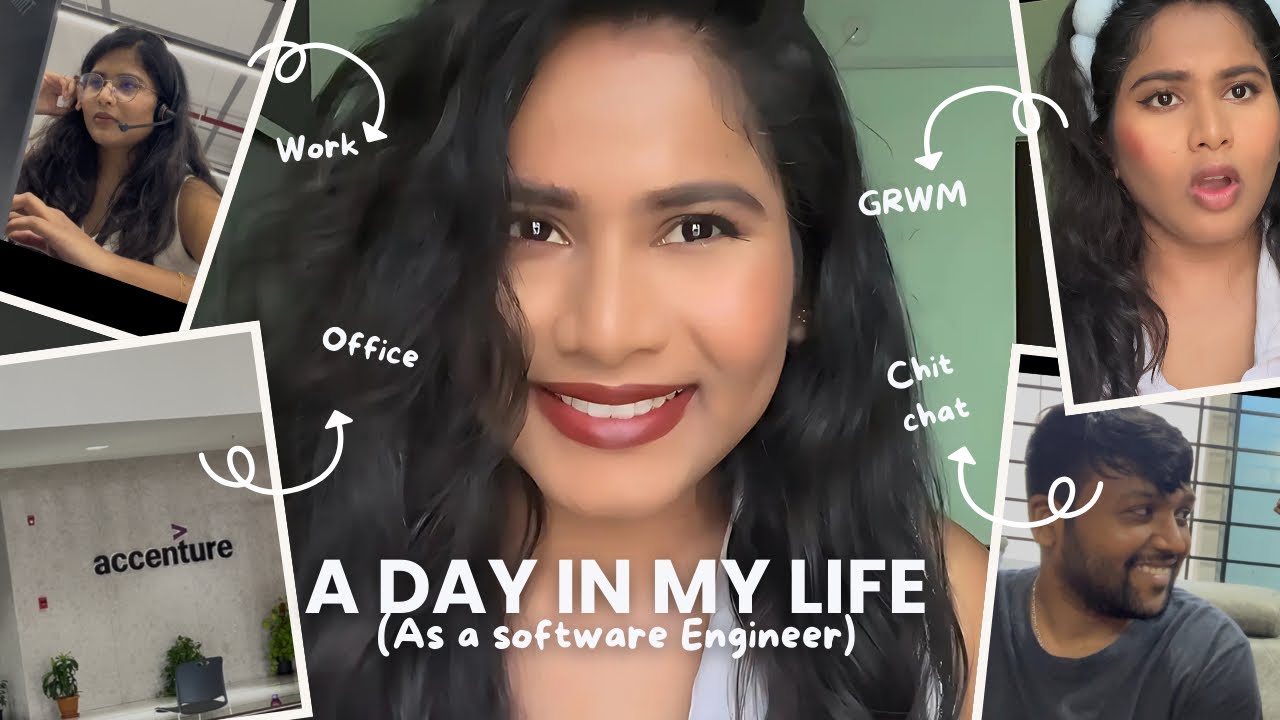 A Day In My Life as a software engineer | GRWM | Accenture | Vlog - YouTube