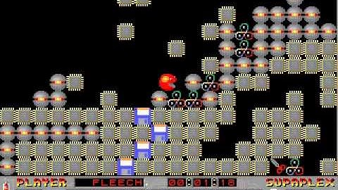 Supaplex: Level Collection 01: Level 14: Break Through