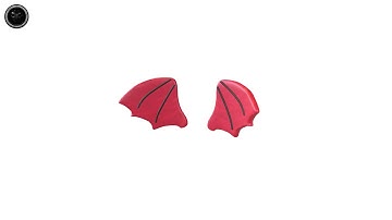 Devil Wing V1 001 3D Model Showcase