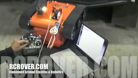 RC Rover Unmanned Ground Vehicle Manual Mode Standard Operation