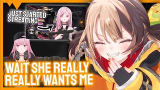 The Real Mori Calliope Appears On Gigis Stream While The Clone Streams At The Same Time Again