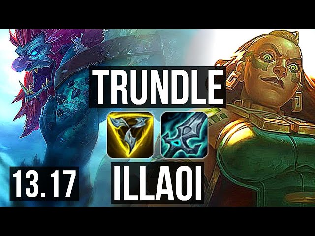 TRUNDLE vs ILLAOI (TOP), 800+ games, 9/3/15, 900K mastery