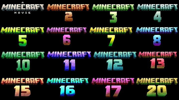 Todas las Películas de MINECRAFT (Del 1 al 20) La Saga Completa