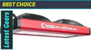 California Light Works SolarXtreme 500: Best LED Grow Light for Home Gardens