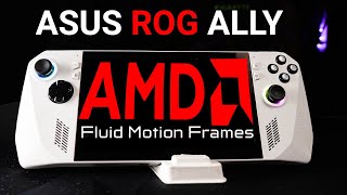 ASUS ROG Ally AMD FLUID MOTION FRAMES! How to get AFMF on ROG ALLY in MINUTES! by Chris Mizo 1,305 views 4 weeks ago 6 minutes, 40 seconds