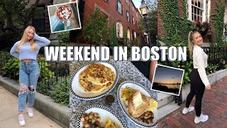 BOSTON VLOG 2020: exploring the city, sightseeing, amazing food, and more...