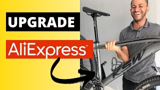 Ele trocou quase TUDO na bicicleta| PEÇAS DO ALIEXPRESS upgrade na bicicleta