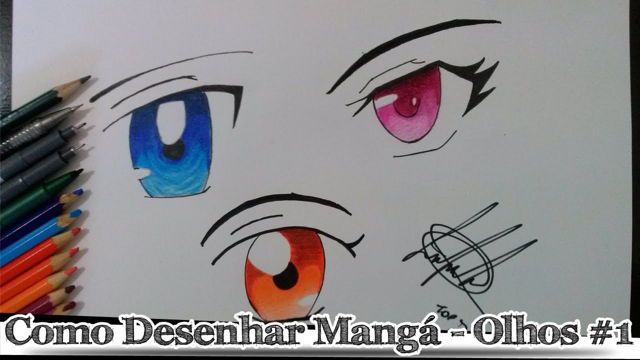 Como Desenhar Anime e Mangá - Desenhos Para Desenhar