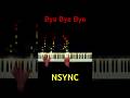Bye Bye Bye (ADVANCED Piano Cover) | #shorts #piano #tutorial #pianocover #Deadpool3 #Deadpool