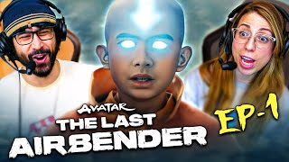 AVATAR: THE LAST AIRBENDER Episode 1 REACTION!! Netflix Live Action Series | 1x01 "Aang" Review