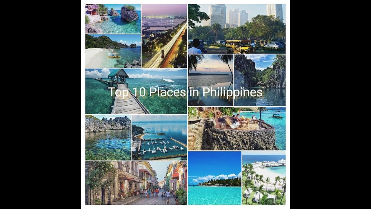 Top 10 places/ destinations worth visiting in Philippines - YouTube