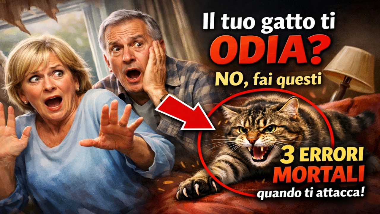 Il tuo gatto ti ODIA? NO, fai questi 3 ERRORI MORTALI quando ti attacca! 🙀