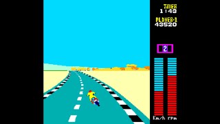 Kick Start: Wheelie King [Arcade Longplay] (1984) Taito Corporation