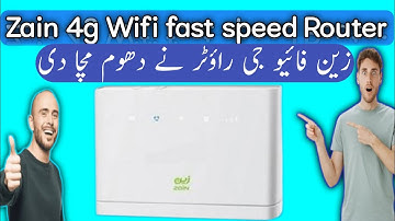 Zain 4g Wifi fast speed Router l Wi-Fi Router Most important Settings and  Every User Must Know