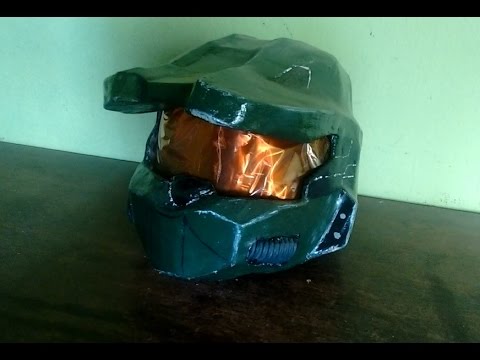 como fazer capacete do master chief ( Halo ) parte 1