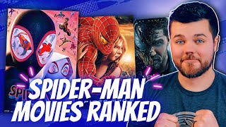 All 13 Spider-Man and Venom Movies Ranked (w/ Spider-Verse)