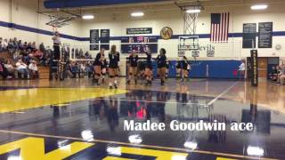 Watch: Greencastle girls volleyball beats Waynesboro