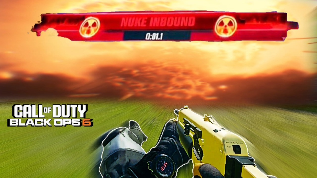 Машина СБРОСАЕТ ЯДЕРНУЮ БОМБУ на Потный Клан в BO6!!