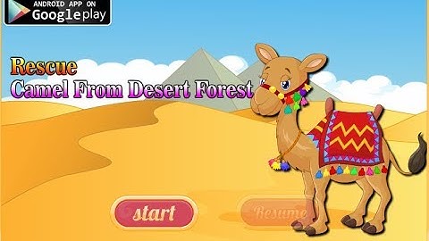 Avm Rescue Camel from Desert Forest Walkthrough [AvmGames]