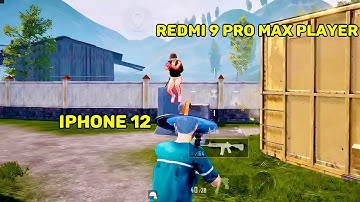Redmi 9 Pro Max vs iPhone 12 60 FPS 1v1 TDM match