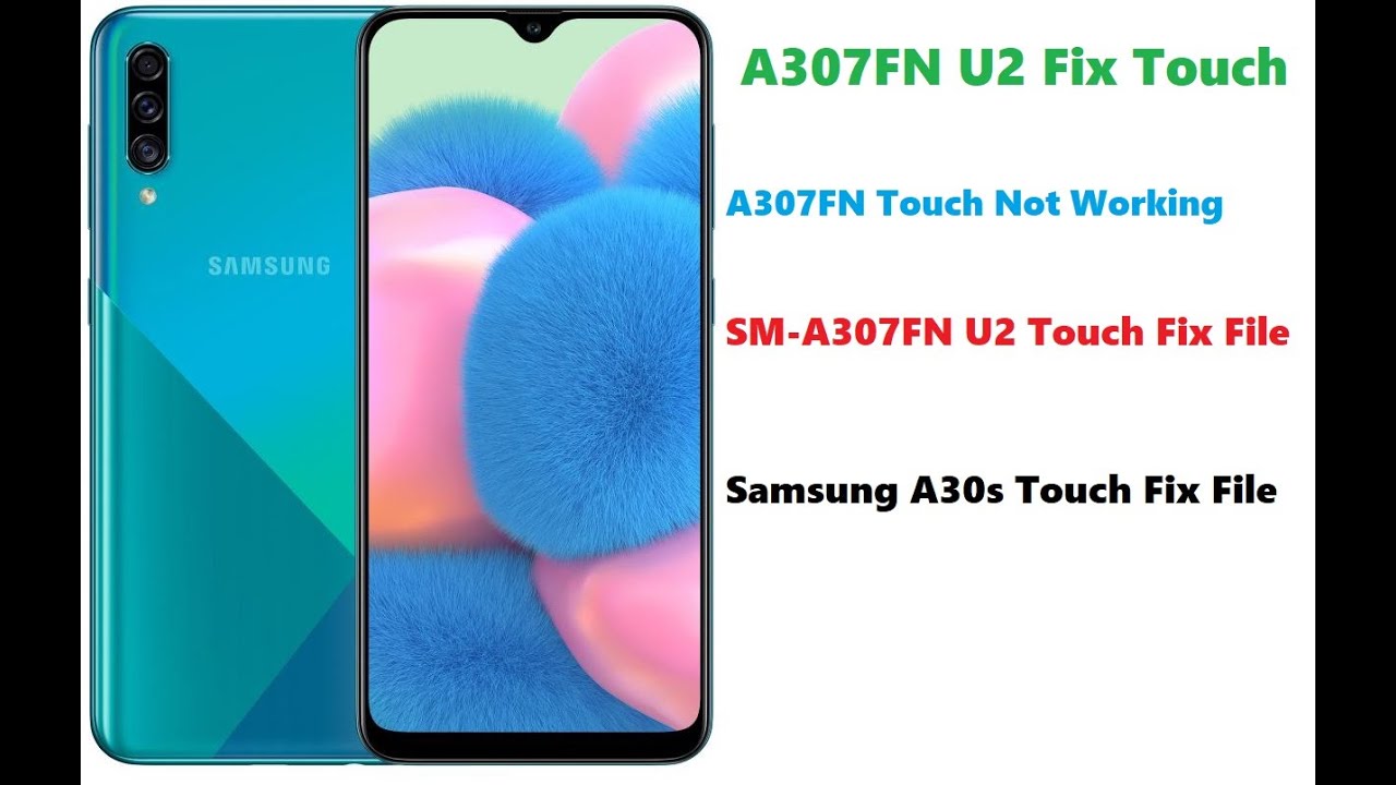 samsung a30 display touch