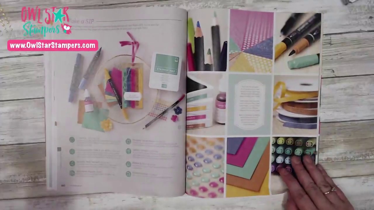 Tour the New 2020-2021 Stampin’ Up! Annual Catalog With Me