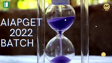 New Batch AIAPGET 2022 , Classes will start from June 18, 2021  #aiapget2022#bams#aiapget#ayurveda