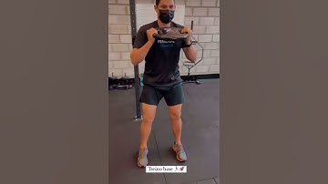 Agachamento frontal com anilha