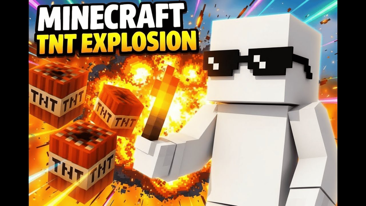 Minecraft Blowing up my entire world with tnt 💥