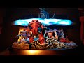 【ガンプラ旧キット】機動戦士ガンダム哀戦士ポスター画をプラモデルジオラマ再現