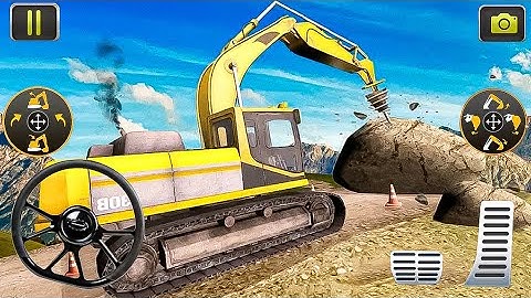 Railroad Tunnel Construction Simulator - Railway Builder Game -  Android Gameplay