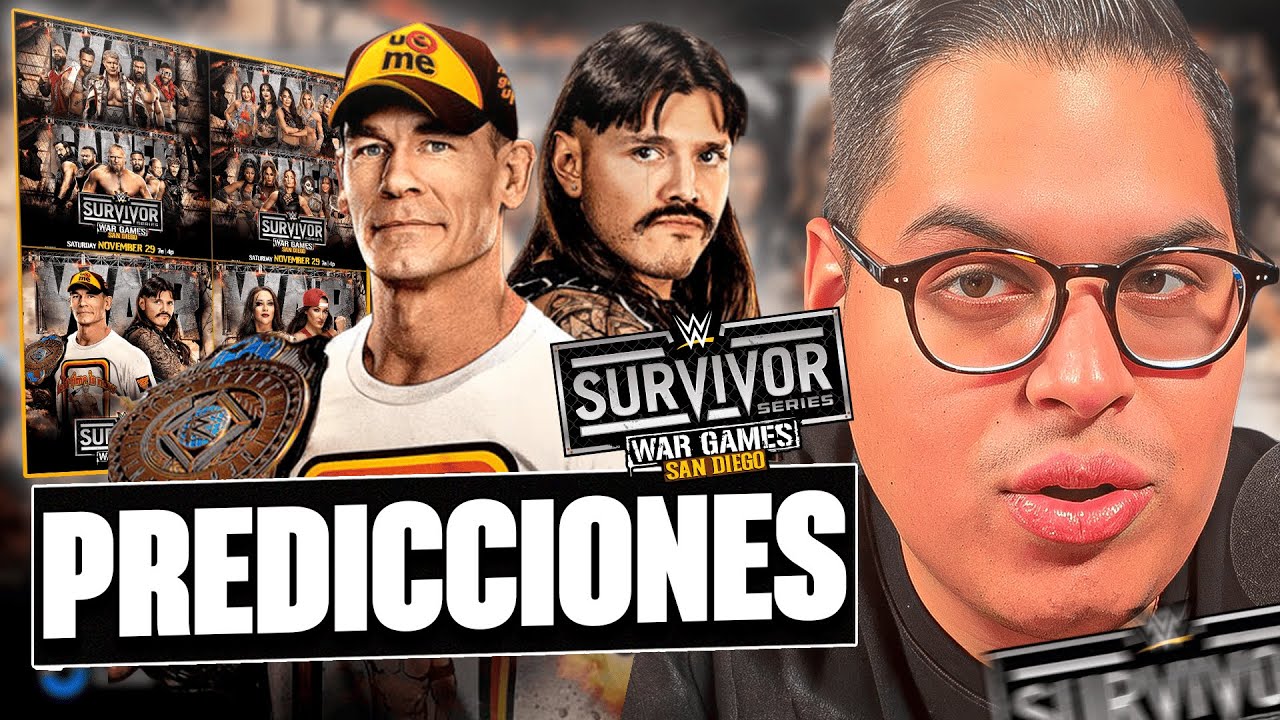 PREDICCIONES DEFINITIVAS SURVIVOR SERIES 2025| Soy Eduardo Bates