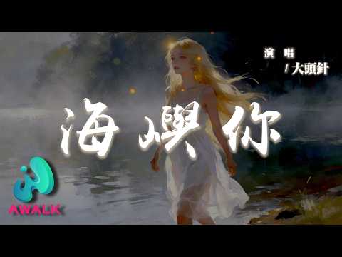 大頭針 - 海嶼你『我不知為何拼命對你執著，我們之間的溫存還不多。』【動態歌詞 | Pinyin Lyrics】【AWALK MUSIC】