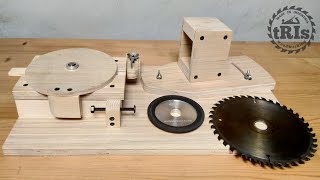 Make A Table Saw Blade Sharpener Jig - DIY Woodworking Tools