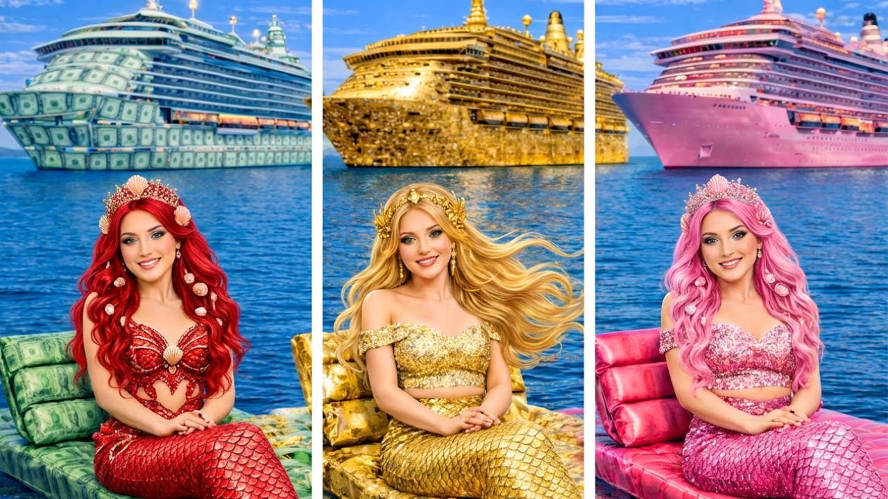 Mermaidcore Захватил Всё ❤️💗 Эта Трансформация Волос — ВАУ