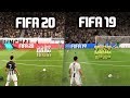 FIFA 20 vs FIFA 19 GAMEPLAY COMPARISON!