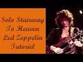 Solo stairway to heaven tutoriel cours guitare