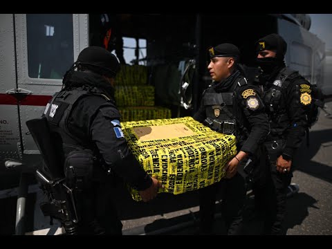 Guatemala incauta más de 600 kilos de cocaína procedentes de Costa Rica