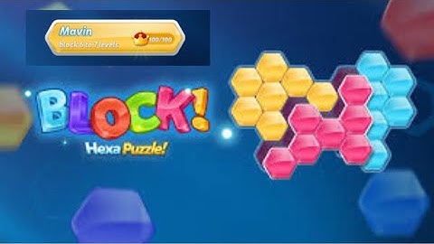 Block! Hexa Puzzle iOS gameplay (Mavin) #iosgames #blockhexapuzzle 