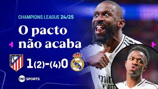 Thumbnail for REAL CLASSIFICA NOS PÊNALTIS APÓS VINI ERRAR PÊNALTI NOS 90 MIN | ATLÉTICO 1(2) X (4)0 REAL MADRID