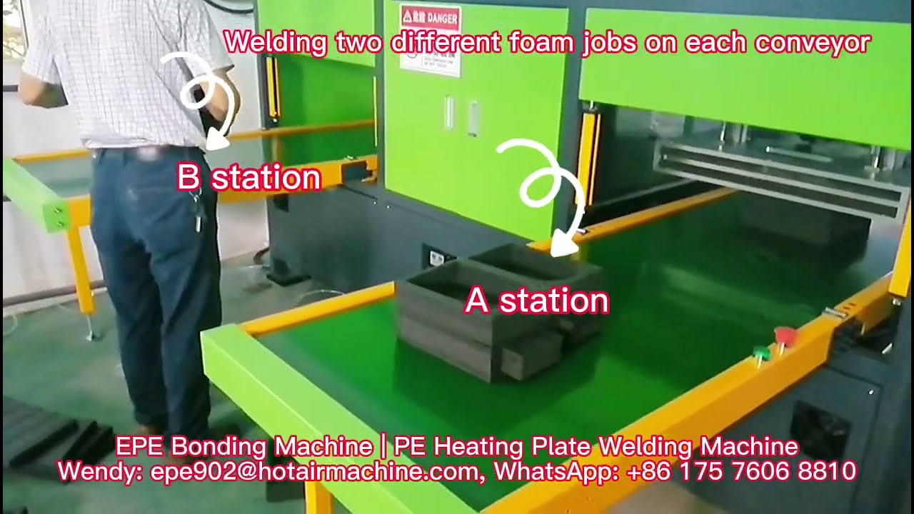 EPE Bonding Machine PE Heating Plate Welding Machine Hot Ironing