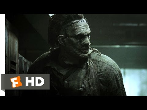 The Texas Chainsaw Massacre Movie Clip - watch all clips j.mp Buy Movie: j.mp click to subscribe j.mp Erin (Jessica Biel) hides in an old locker and fools Thomas (Andrew Bryniarski) in order to cut off his arm TM & Â© Warner Bros. Ent. (2012) Cast: Andrew Bryniarski, Jessica Biel Director: Marcus Nispel MOVIECLIPS YouTube Channel: j.mp Join our Facebook page: j.mp Follow us on Twitter: j.mp Producer: Michael Bay, Jeffrey Allard, Joe Dishner, Mike Fleiss, Andrew Form, Kim Henkel, Tobe Hooper, Pat Sandston, Guy Stodel Screenwriter: Kim Henkel, Tobe Hooper Film Description: One of the most infamous horror films of the 1970s is revisited in this remake produced by action-spectacle maven Michael Bay. In the summer of 1973, four teenagers -- Erin (Jessica Biel), Morgan (Jonathan Tucker), Kemper (Eric Balfour), and Andy (Mike Vogel) -- are driving through Texas on a road trip when they pick up a hitchhiker, Pepper (Erica Leerhsen), who is on her way to Mexico to score some dope. With Pepper adding to the party atmosphere, the other four decide to join her, but as they're passing through a small town in Travis County, they see a bloody and distraught girl (Lauren German) wandering by the side of the road, and after stopping to help her, they realize she's been involved in something horribly traumatic. As the kids try to help the girl piece together the story of what happened, they find themselves drawn into the web of a murderous family of subnormal cannibals. Inspired -- like the <b>...</b>