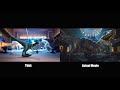 Jurassic world on a budget  indo vs blue  toys vs real movie side by side