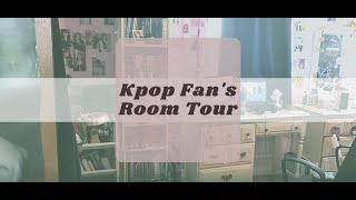 A Kpop Fan&#39;s Room Tour | I Own Too Many Kpop Things