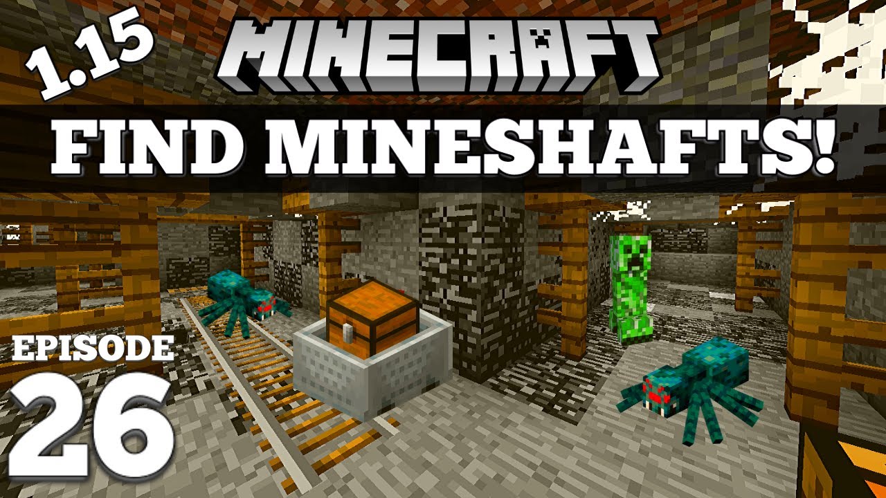 How To Find Explore A Mineshaft In Minecraft 26 Youtube