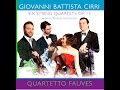 Capture de la vidéo Quartetto Fauves, Giovanni Battista Cirri. World Premiere Recording
